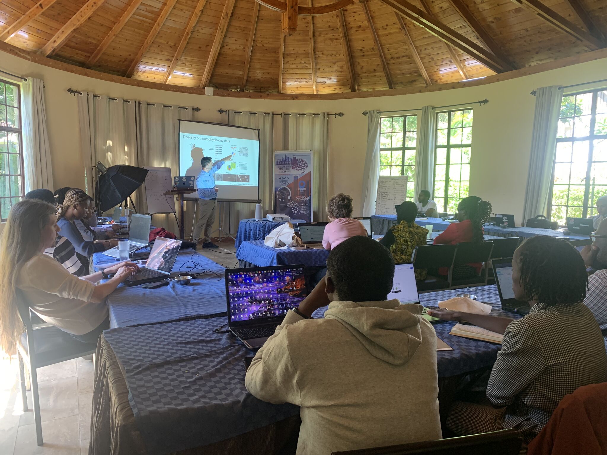 Teaching Open Neuroscience at the African Brain Data Science Academy